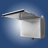 Водоспад "Стіновий внутрішній "Класика" - 800", Матовий, AISI 316, фото 2