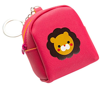 Мини-рюкзачок со львом - брелок на сумочку