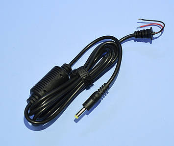 Штекер живлeння 4,0/1,7 з провод. 19V/1.58A прямий KOM0254*