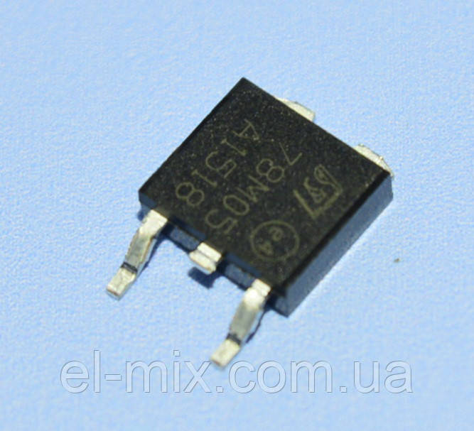 Микросхема 78M05 DPAK STM/China - фото 1 - id-p236757429