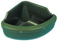 Годівниця кутова для коней пластикова 31 л, фото 1