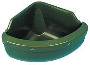 Годівниця кутова для коней пластикова 31 л