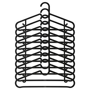 СПРОТТИГ Плічка, чорний, 10 штук 20317079 ІКЕА, IKEA, SPRUTTIG, фото 2