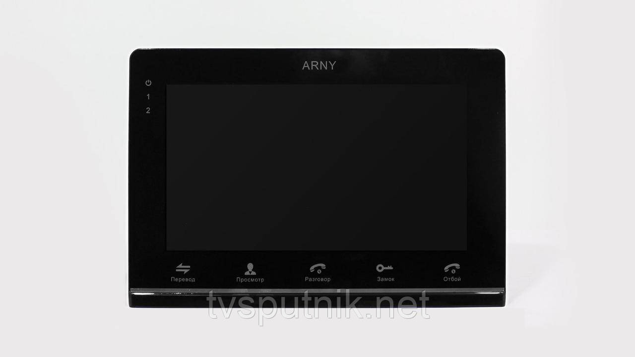 Відеодомофон ARNY AVD-710MD (Чорний) з пам'яттю