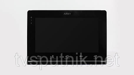 Відеодомофон ARNY AVD-710MD (Чорний) з пам'яттю, фото 1