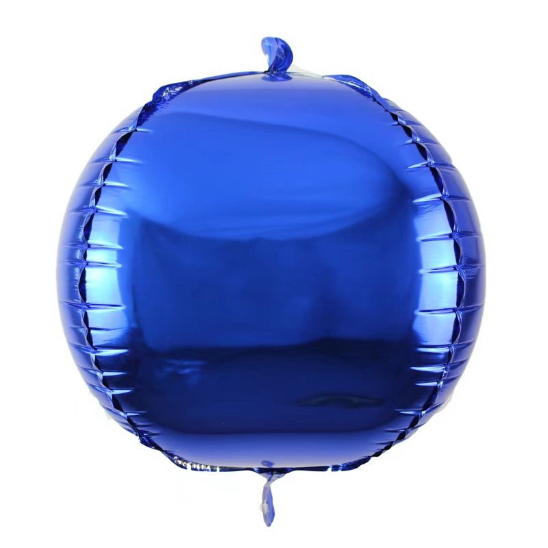 Куля Cфера 4D. Колір: Синій. Розмір: 20" (50 см).