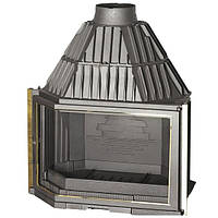 КАМІННА ТОПКА LAUDEL 850 PRYZMAT ЛЕВЕ БОКОВЕ СТЕКЛО