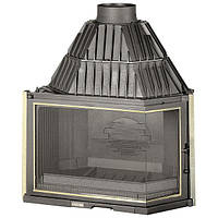 КАМІННА ТОПКА LAUDEL 850 PRYZMAT ПРАВЕ БОКОВЕ СТЕКЛО