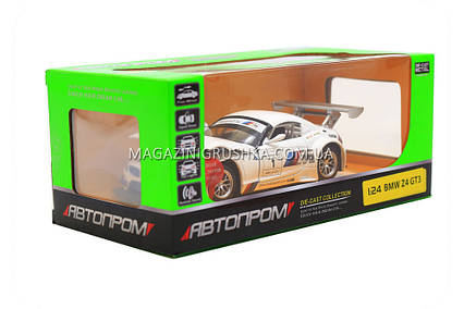 Машинка іграшкова Автопром «BMW Z4 GT3» 68260A
