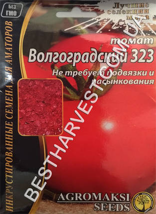 Насіння томату «Волгоградський 323» 3 г, інкрустовані, фото 1