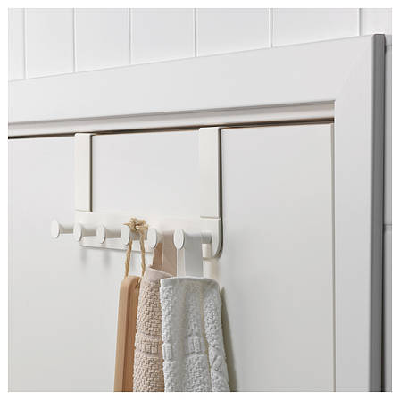 ЭНУДДЭН Дверна вішалка, білий 60251665 ІКЕА, IKEA, ENUDDEN, фото 2