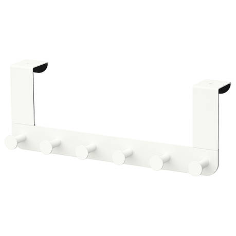 ЭНУДДЭН Дверна вішалка, білий 60251665 ІКЕА, IKEA, ENUDDEN, фото 2