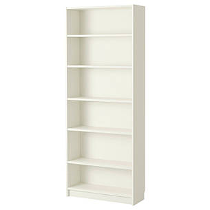 БІЛЛІ Стелаж, білий, 80x28x202 см 00263850 ІКЕА, IKEA BILLY, фото 2