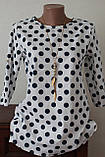 Блузка горохи кулон, фото 3