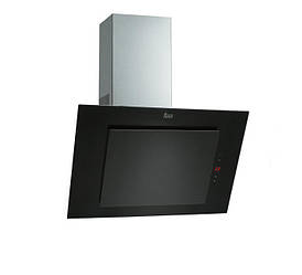 Кухонна витяжка Teka DVT 680 B, чорне скло, вертикальний дизайн