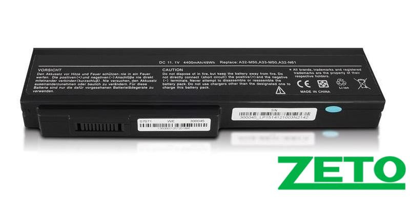 Батарея (акумулятор) Asus N53J (10.8V 5200mAh), фото 1