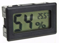 Гігрометр, термометр цифровий (Чорний)