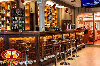 Столики самообслуживания в ресторане "Барбуда", Харьков, 2013 год 2