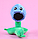 Морозний горохострел,17см Оригінальна плюшева іграшка Рослини проти зомбі з гри Plants vs Zombies, фото 2