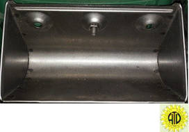 Ковш 260 мм зварний