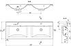 Умивальник GLORIA 120 Double, фото 3