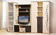 Модульная система для гостиной «Сакура» Мир Мебели РКММ