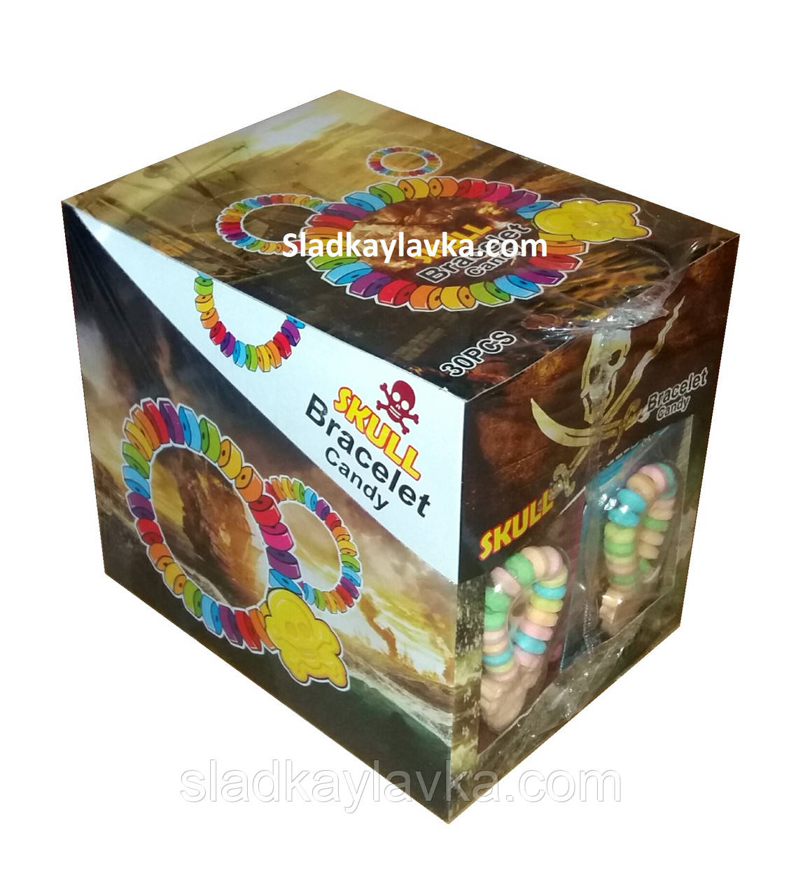 Драже Браслети Череп Skull Braselet 30 шт (64)