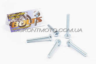 Болти кришки варіатора Honda DIO AF18/27 (хрестоподібний шліц, 5 шт.) AS