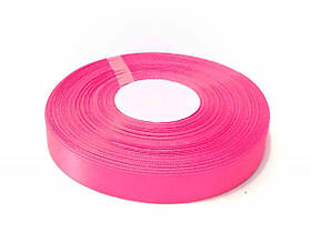 Стрічка атласна 2 см рожева 46 м