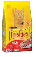 Корм для кішок Фрискис (Friskies) лосось/овочі, 1,5 кг