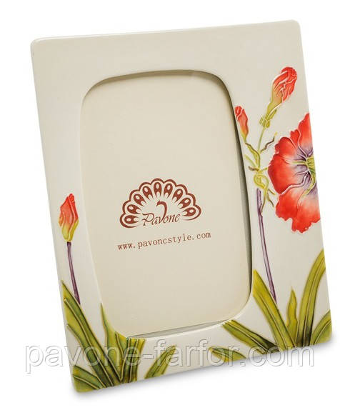 Порцелянова фоторамка Георгін (Pavone) JP-155/14