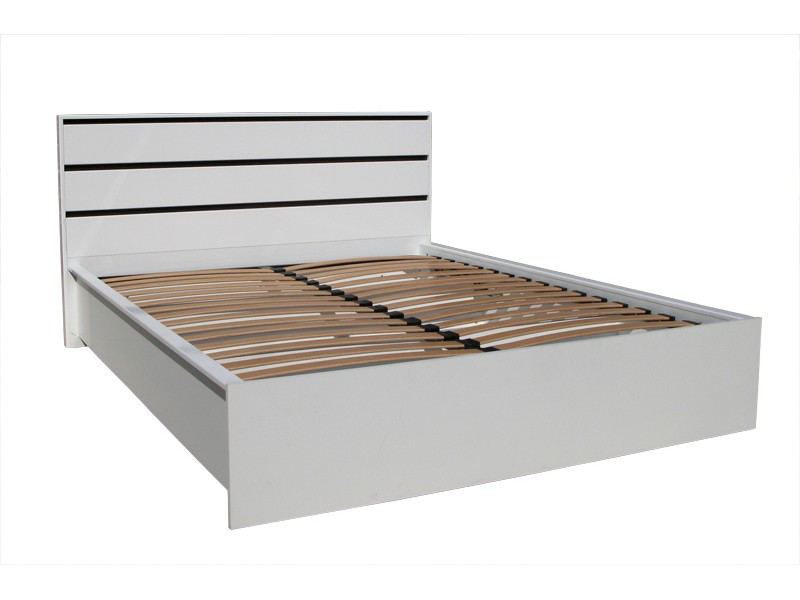 Ліжко Прага 140 біле + підмежне, фото 1