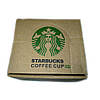 Чашка керамічна кружка Starbucks набір з ложкою R82530 Brown, фото 3