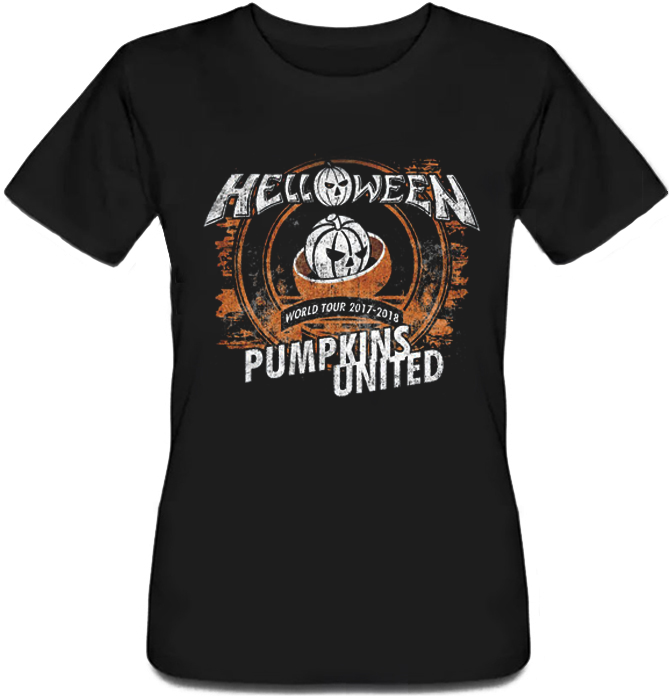 Женская футболка Helloween - Pumpkins United Rings - фото 1 - id-p678316345