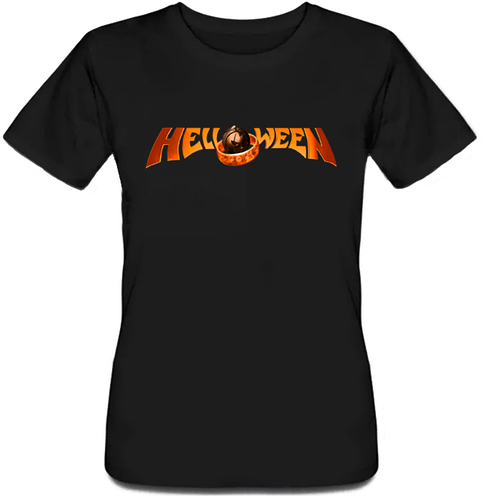 Купити Жіноча футболка Helloween - Ring Logo, ціна 550 ₴ - Prom.ua (ID ...
