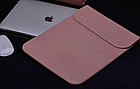 Чохол для Macbook ноутбуків Bestjng у формі конверта рожевий, фото 8