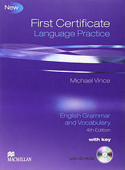 First Certificate Language Practice Student Book with key and CD-ROM