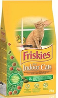 Корм ФРИСКИС FRISKIES для кішок INDOOR садової травою для домашніх кішок 1,5 кг