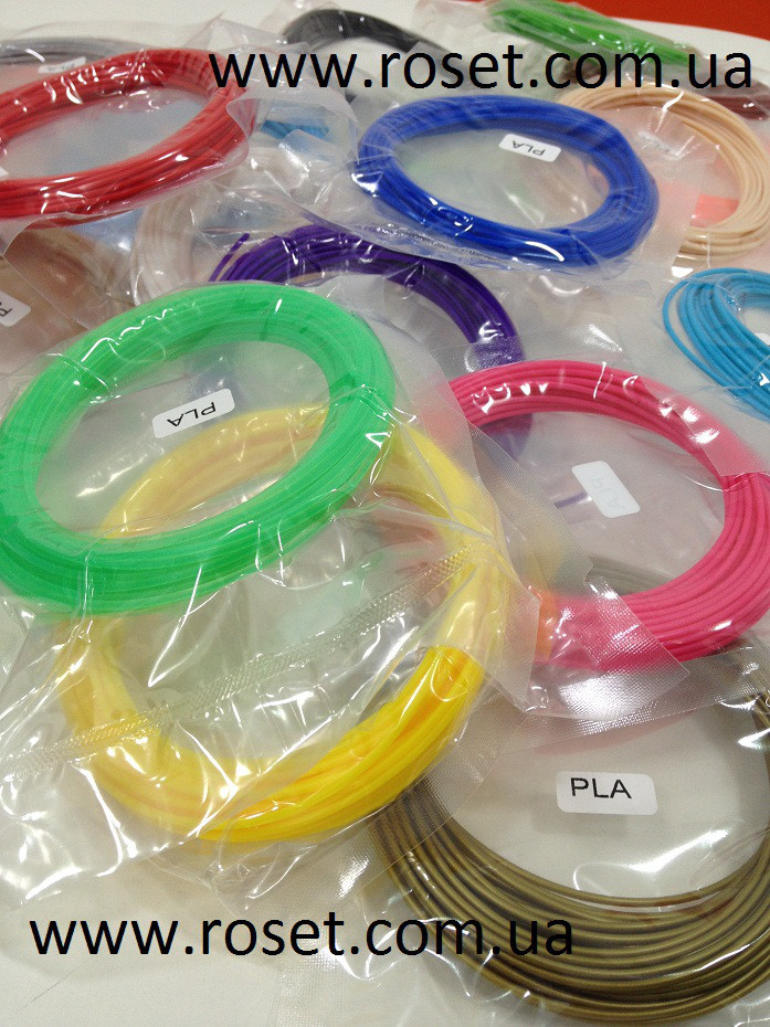 3d pen filament - PLA пластик для 3D ручок ( 20 кольорів )