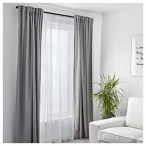 ТЕРЕСИА Гардини, 2 шт., білий, 145x300 см 50232333 ІКЕА, IKEA, TERESIA, фото 2