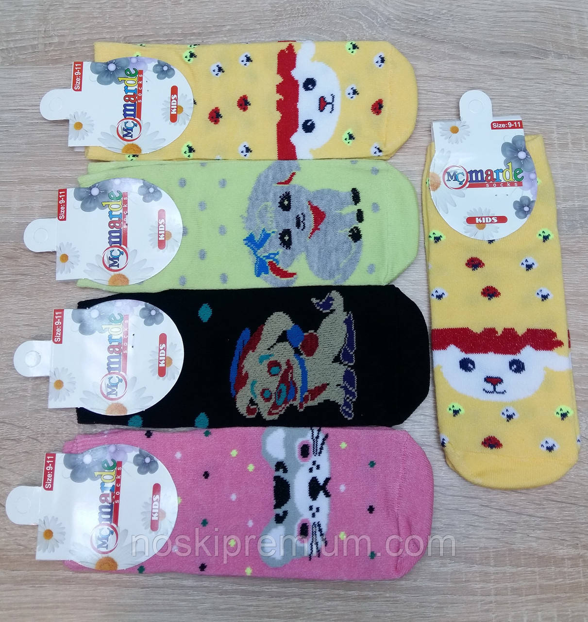 Шкарпетки дитячі демісезонні бавовна Marde ароматизовані на 9-11 років (20 розмір) асорті 02130