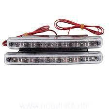 Денні ходові вогні для авто DRL 8 LED діодів