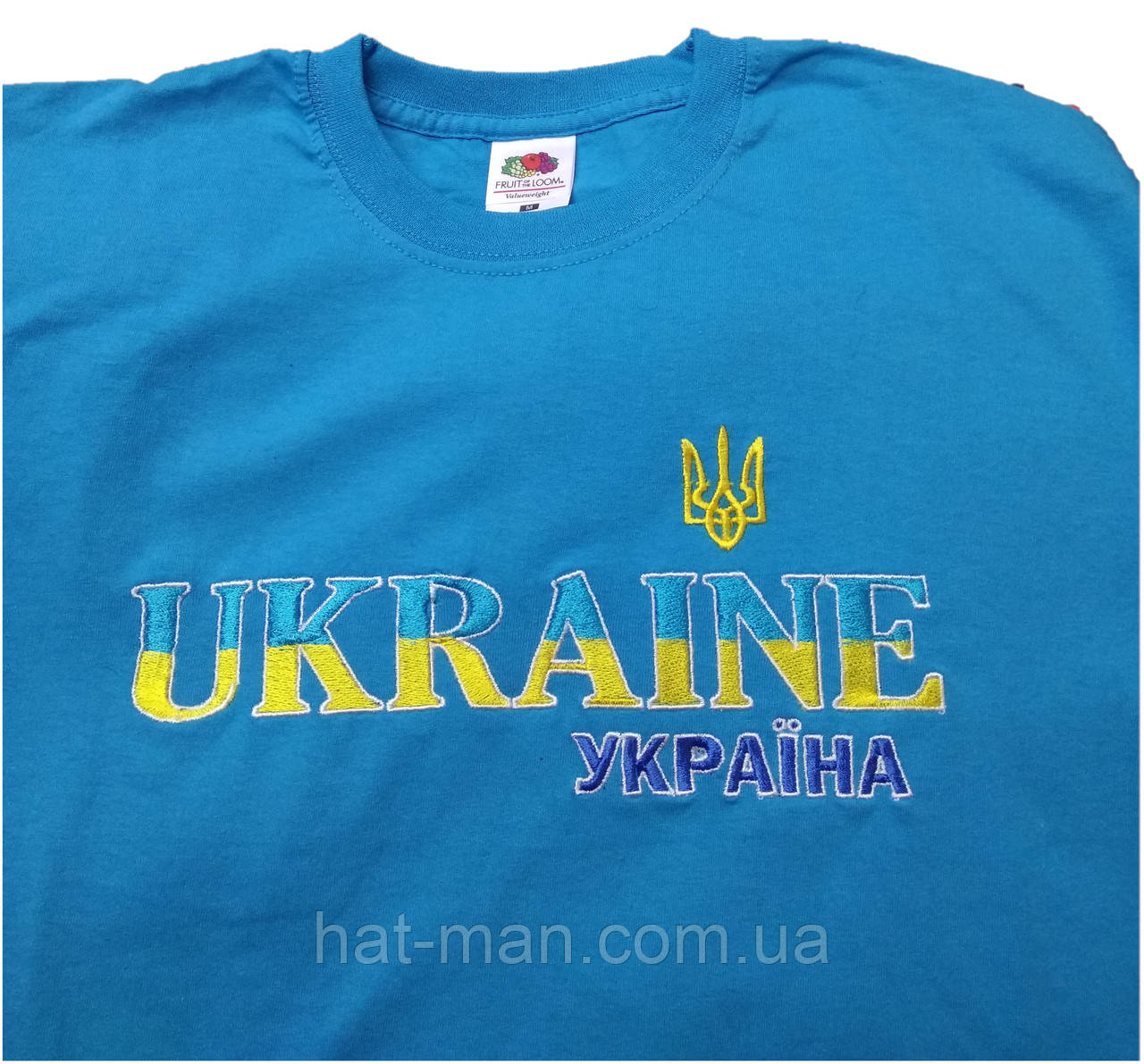 Футболка з вишивкою UKRAINE