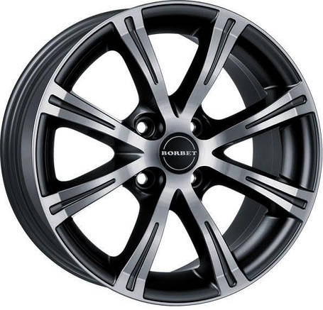 Диски Borbet Х8 колір Black Polished