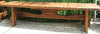 Лава 1.8 м Казка садова, дерев'яні меблі для дачі