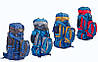 Туристичний рюкзак - трансформер V-95 к. COLOR LIFE 159 синій-сірий, фото 2