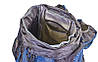 Туристичний рюкзак - трансформер V-95 к. COLOR LIFE 159 синій-сірий, фото 8