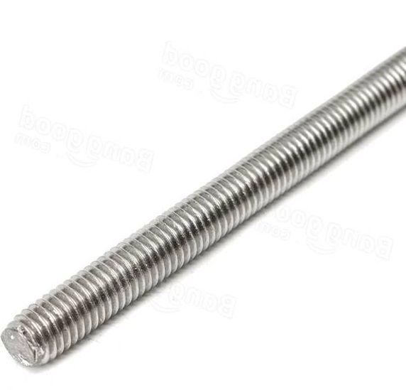Шпилька різьбова М10 DIN 976 | повна різьба, розмірна, клас міцності 8.8