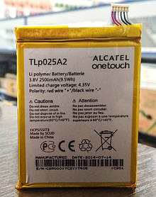 Акумулятор TLP025A2 для Alcatel One Touch