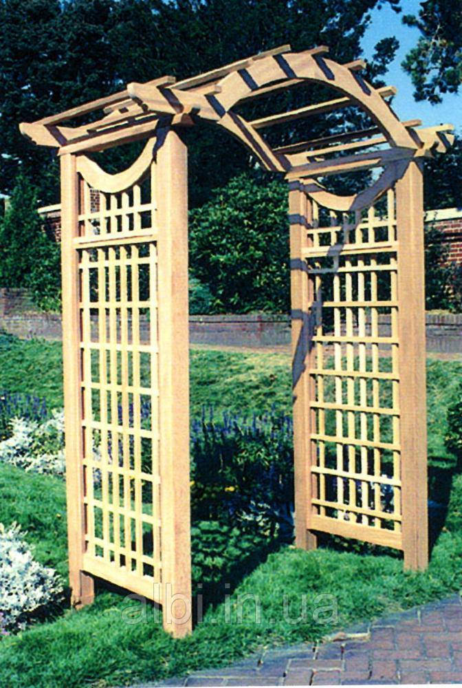 Арка Прованс-2 садова для вьющих рослин дерев'яна
